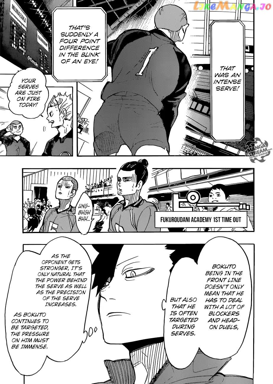 Haikyuu!! - Manga chapter 330 - page 8