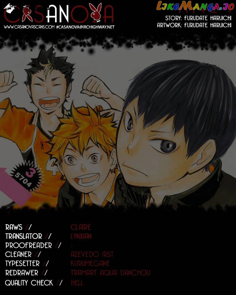 Haikyuu!! chapter 64 - page 1