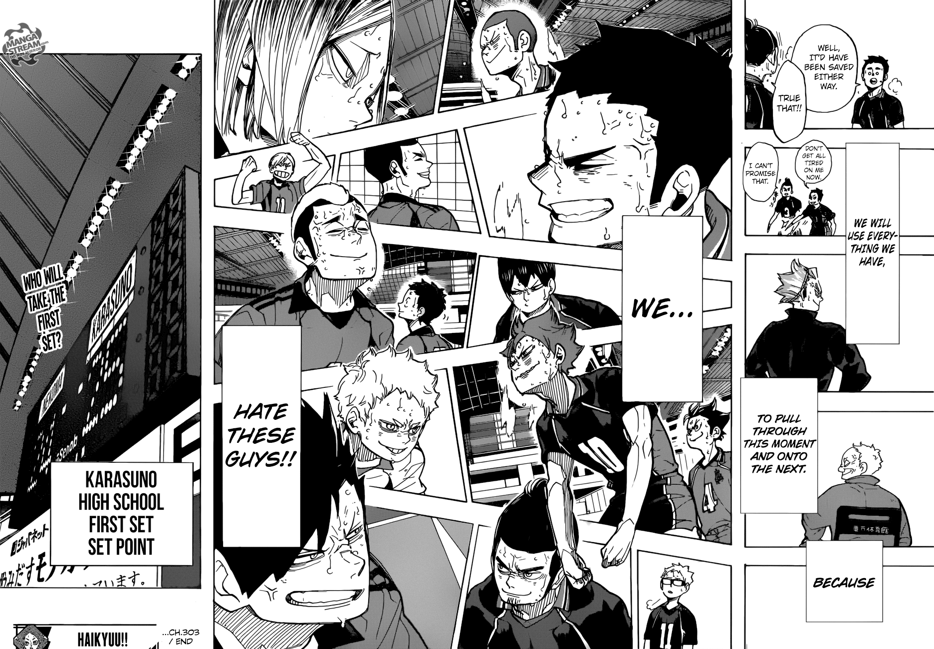 Haikyuu!! chapter 303 - page 18