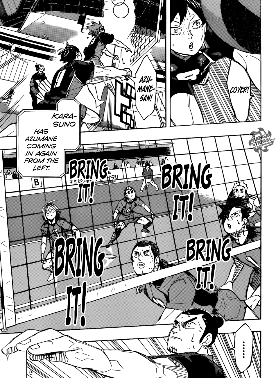 Haikyuu!! chapter 303 - page 6