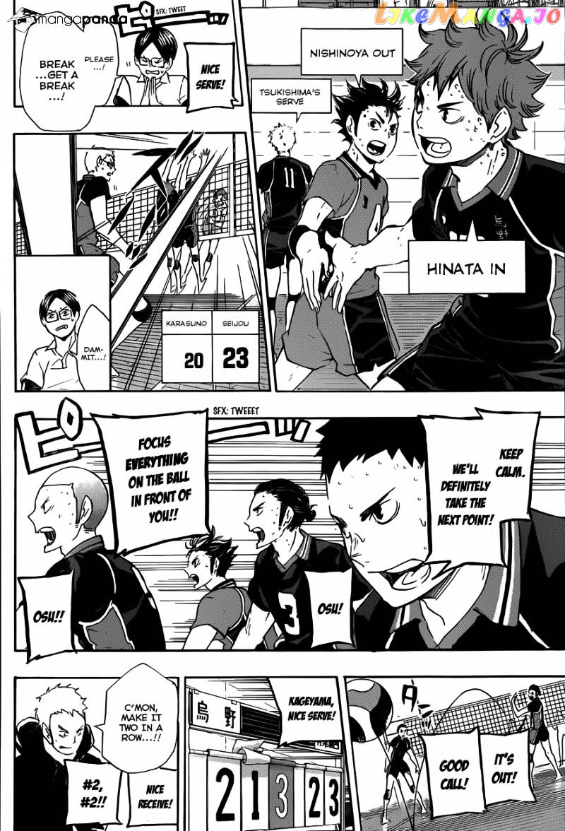 Haikyuu!! chapter 65 - page 8