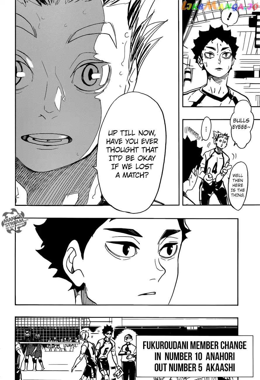 Haikyuu!! - Manga chapter 332 - page 17