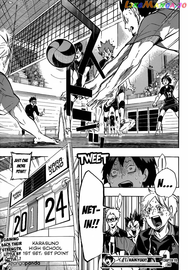 Haikyuu!! chapter 119 - page 20