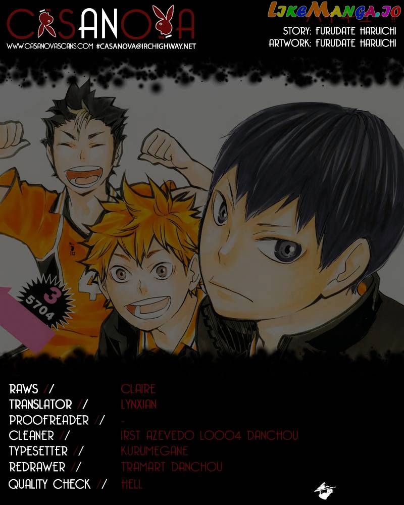 Haikyuu!! chapter 66 - page 1