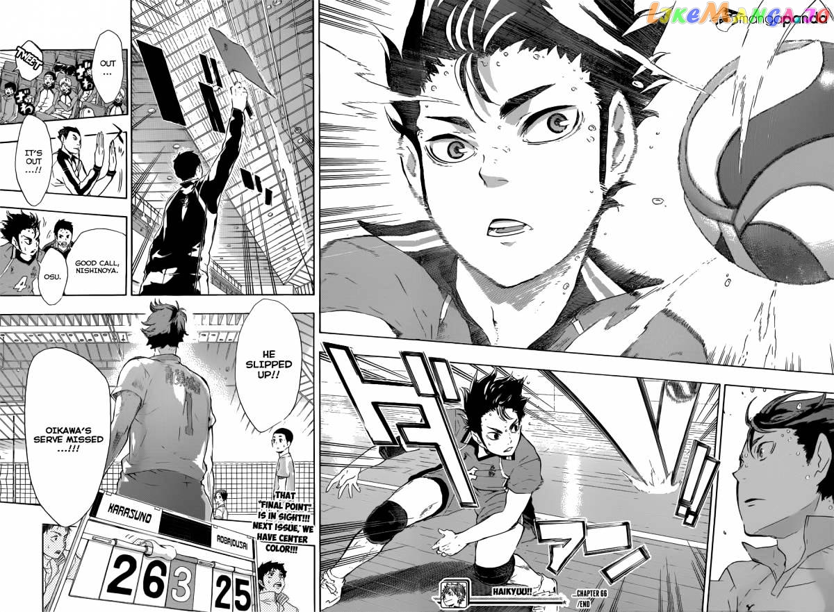 Haikyuu!! chapter 66 - page 18