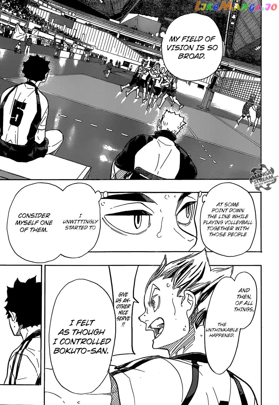 Haikyuu!! - Manga chapter 333 - page 10