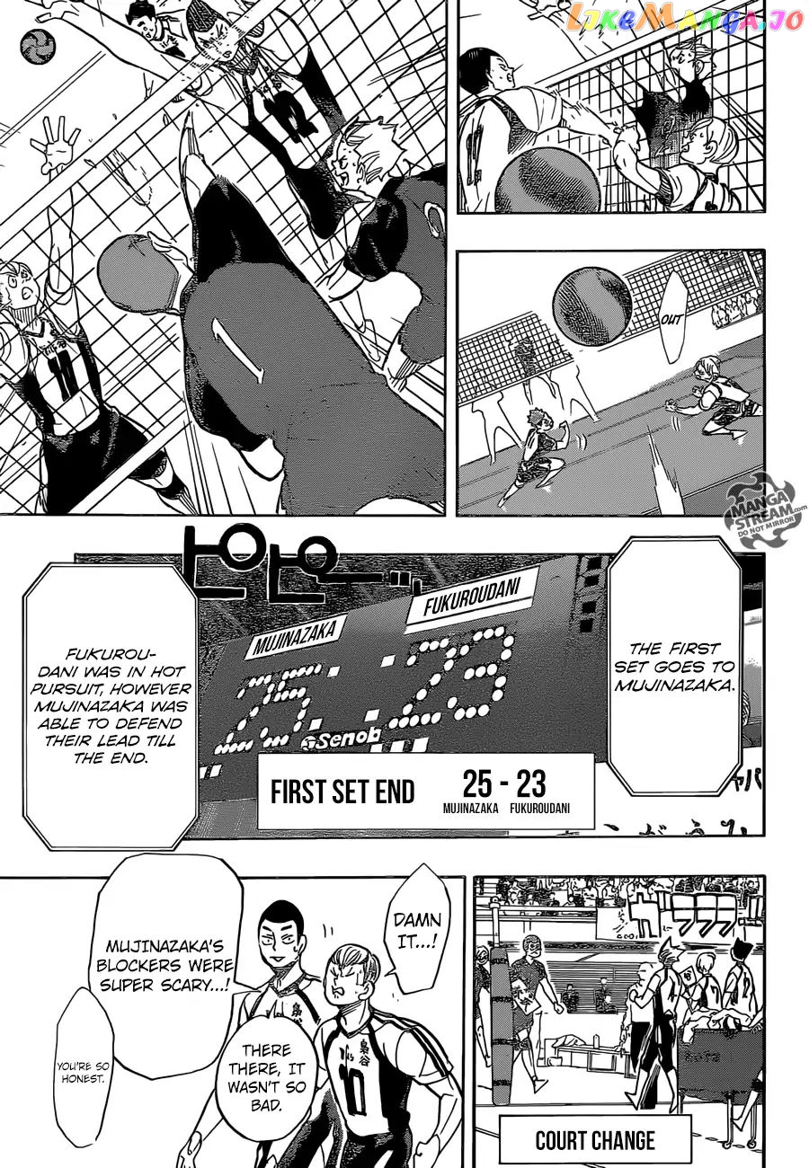 Haikyuu!! - Manga chapter 333 - page 12