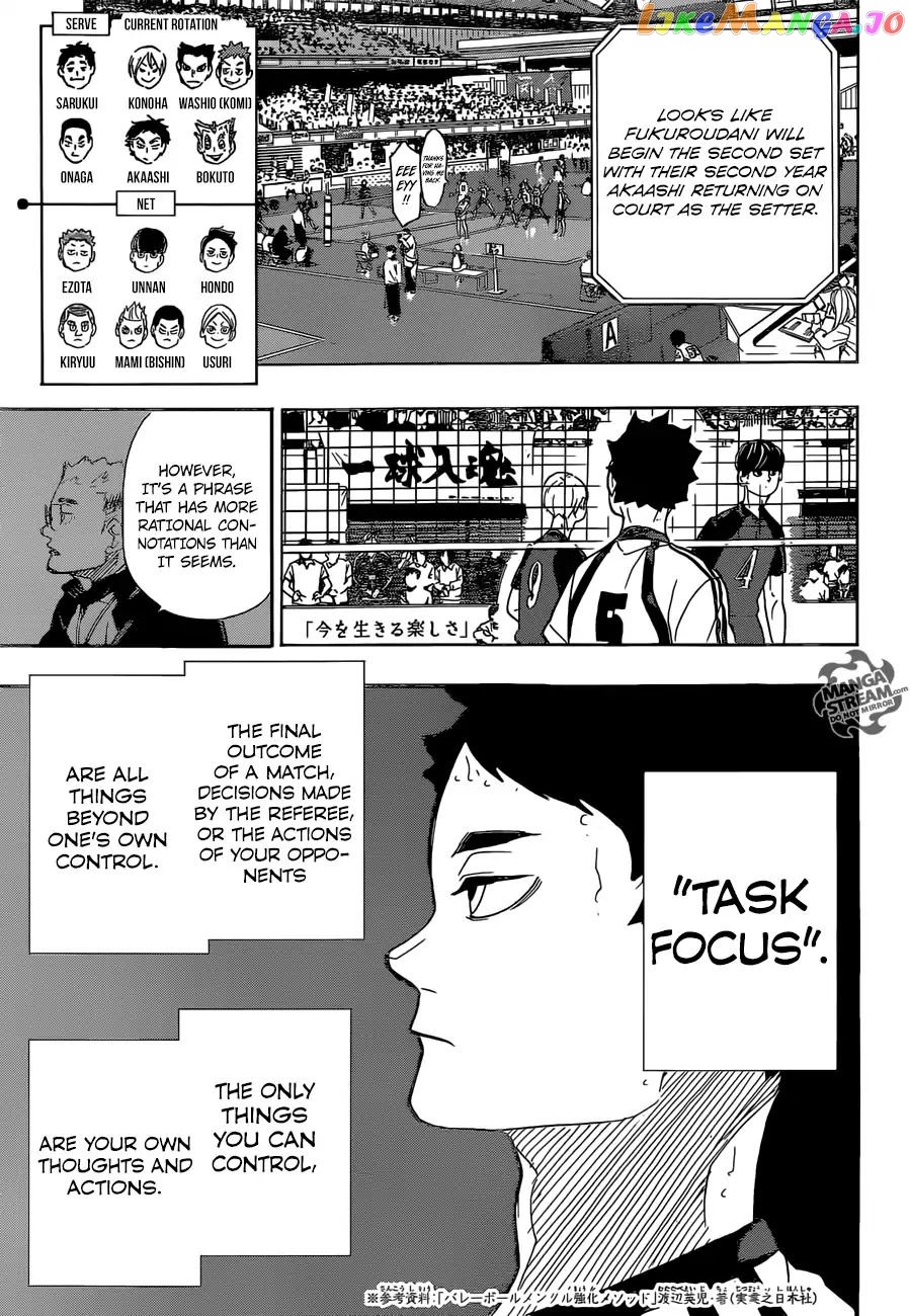 Haikyuu!! - Manga chapter 333 - page 14