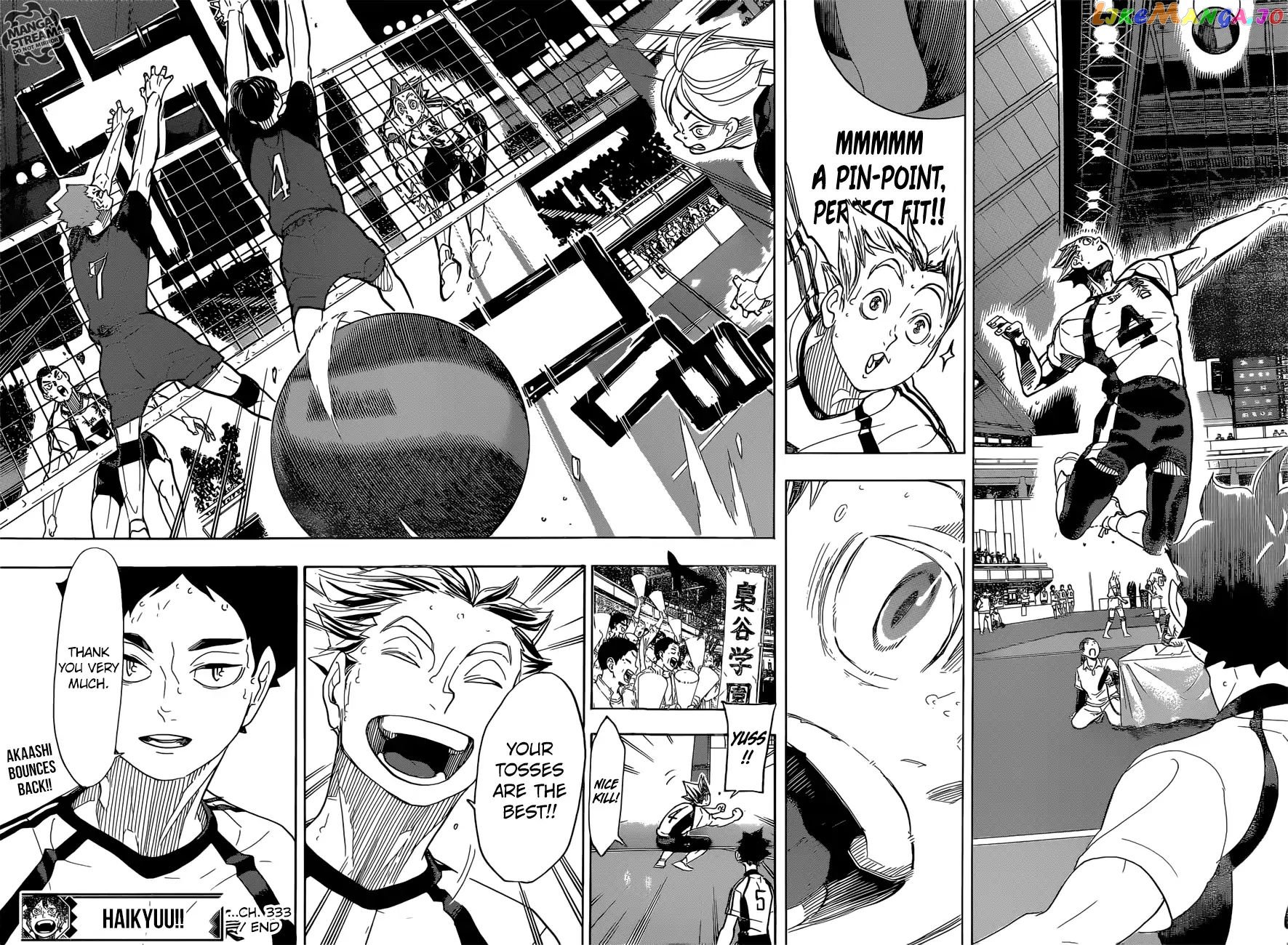 Haikyuu!! - Manga chapter 333 - page 19