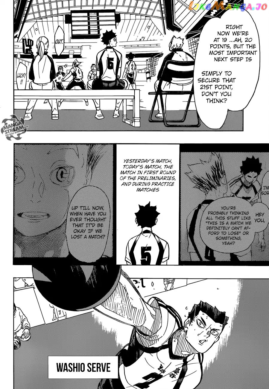 Haikyuu!! - Manga chapter 333 - page 5