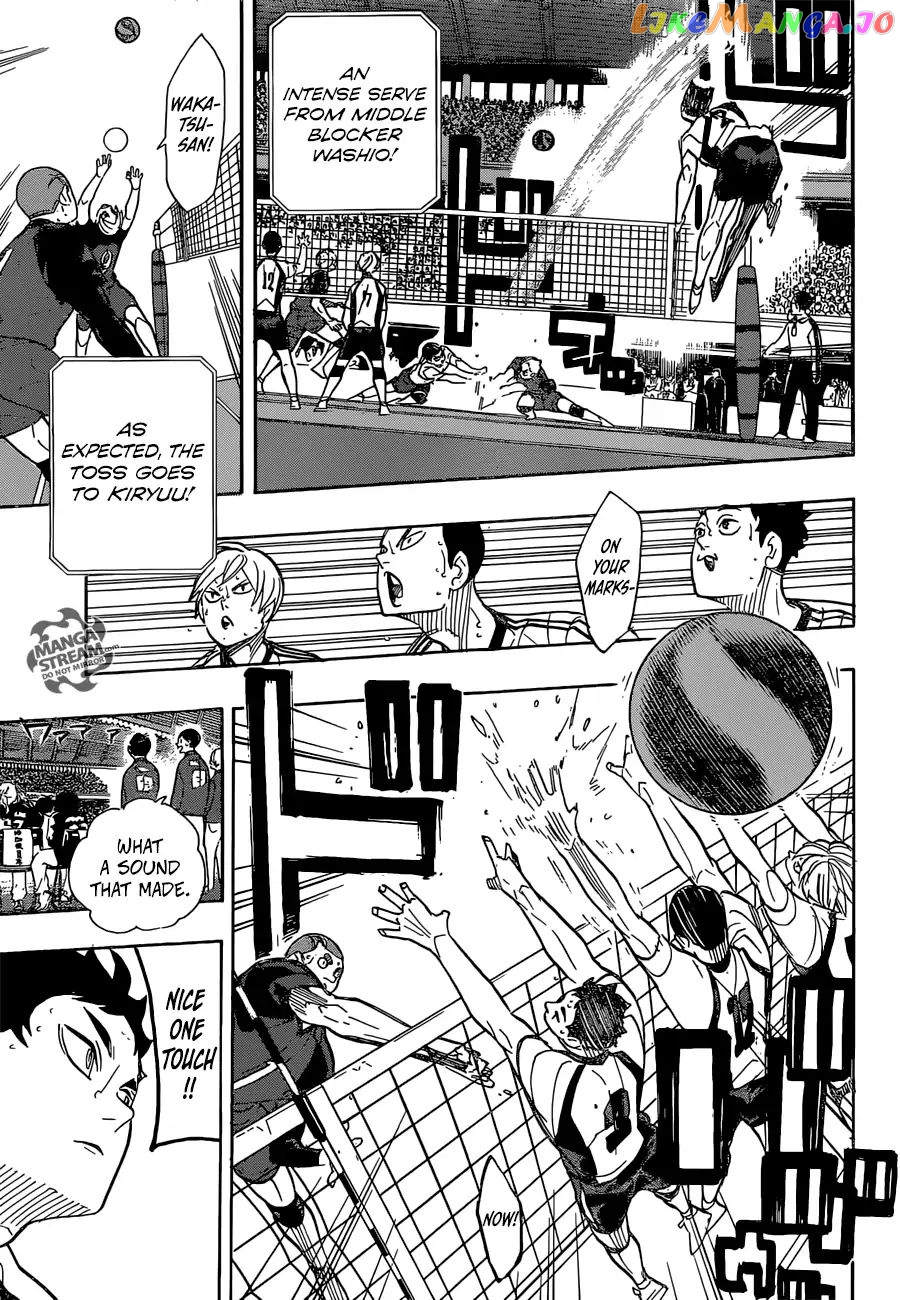 Haikyuu!! - Manga chapter 333 - page 6