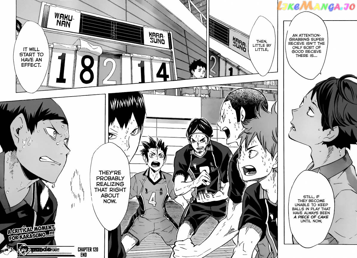 Haikyuu!! chapter 120 - page 19