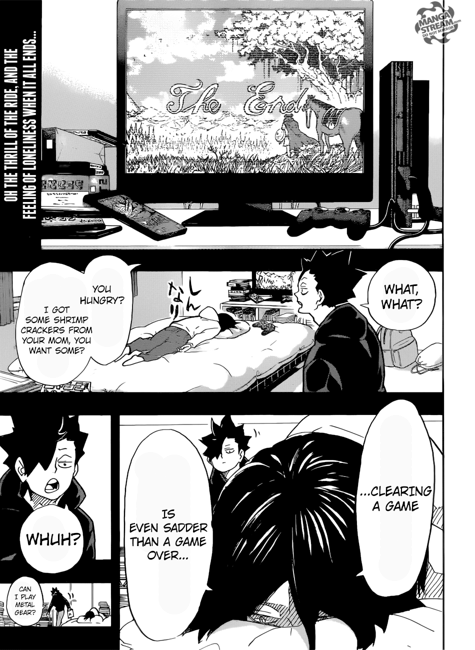 Haikyuu!! - Manga chapter 305 - page 1