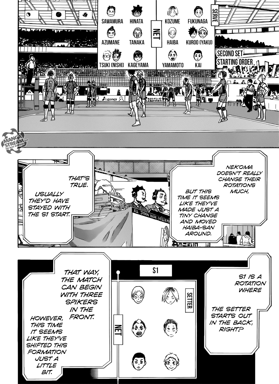 Haikyuu!! - Manga chapter 305 - page 10