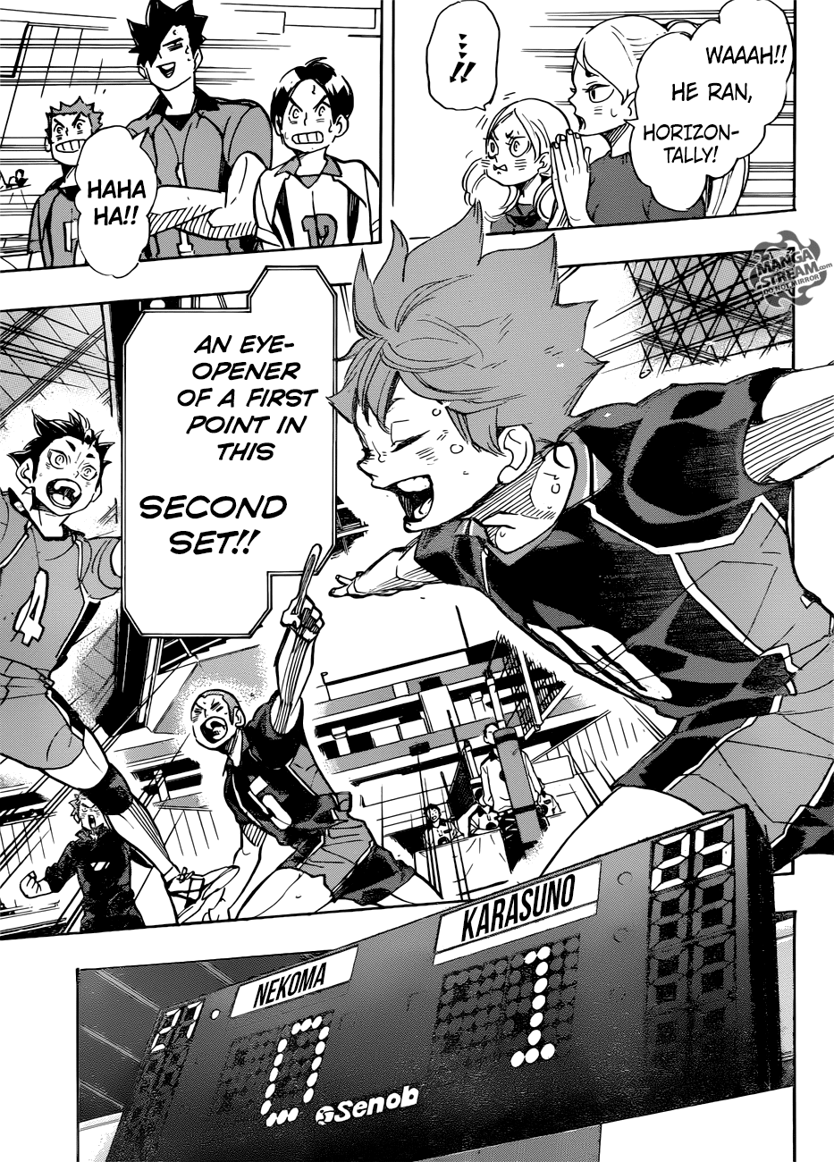 Haikyuu!! - Manga chapter 305 - page 16