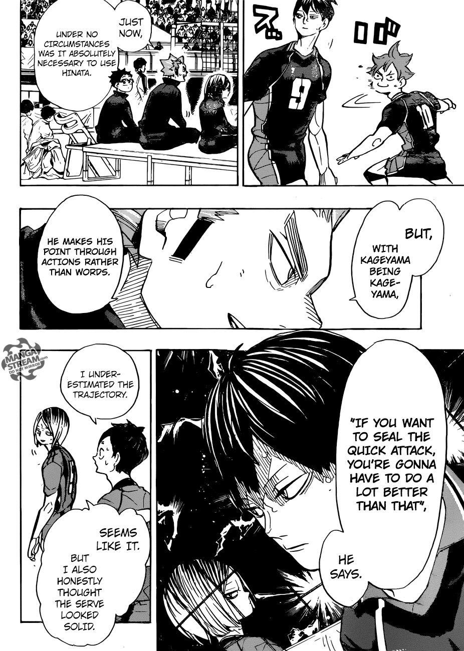 Haikyuu!! - Manga chapter 305 - page 17