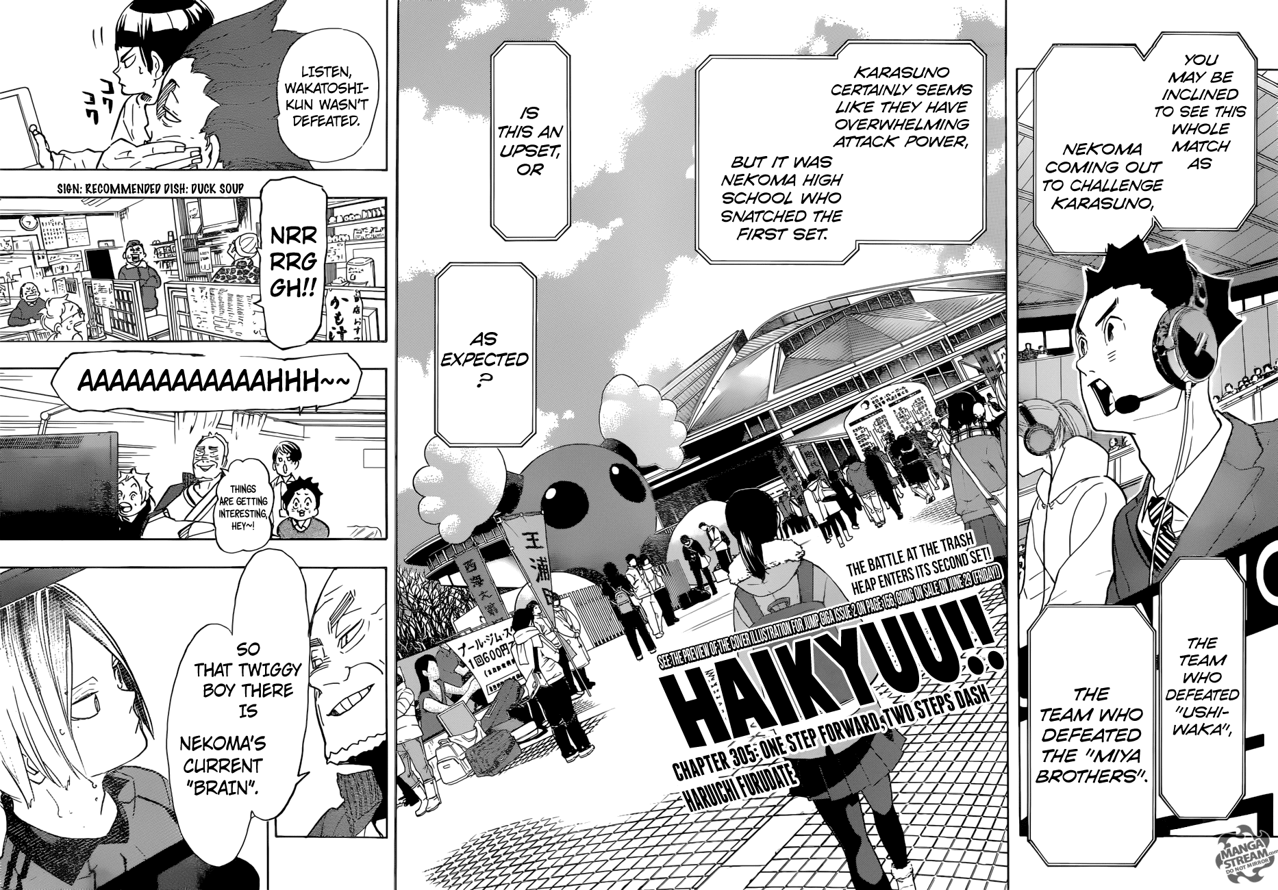 Haikyuu!! - Manga chapter 305 - page 3