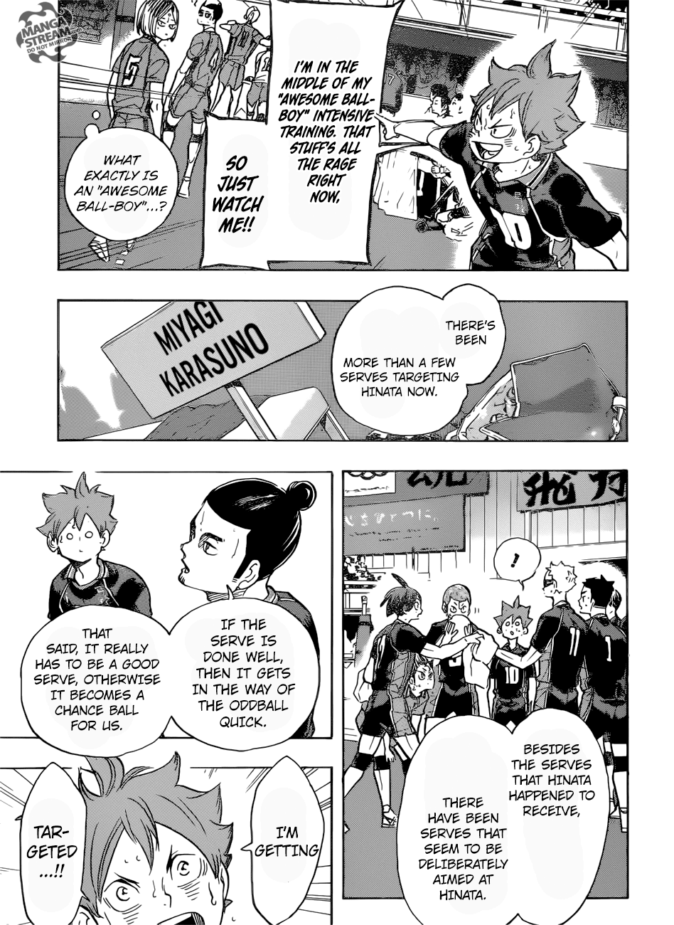 Haikyuu!! - Manga chapter 305 - page 5