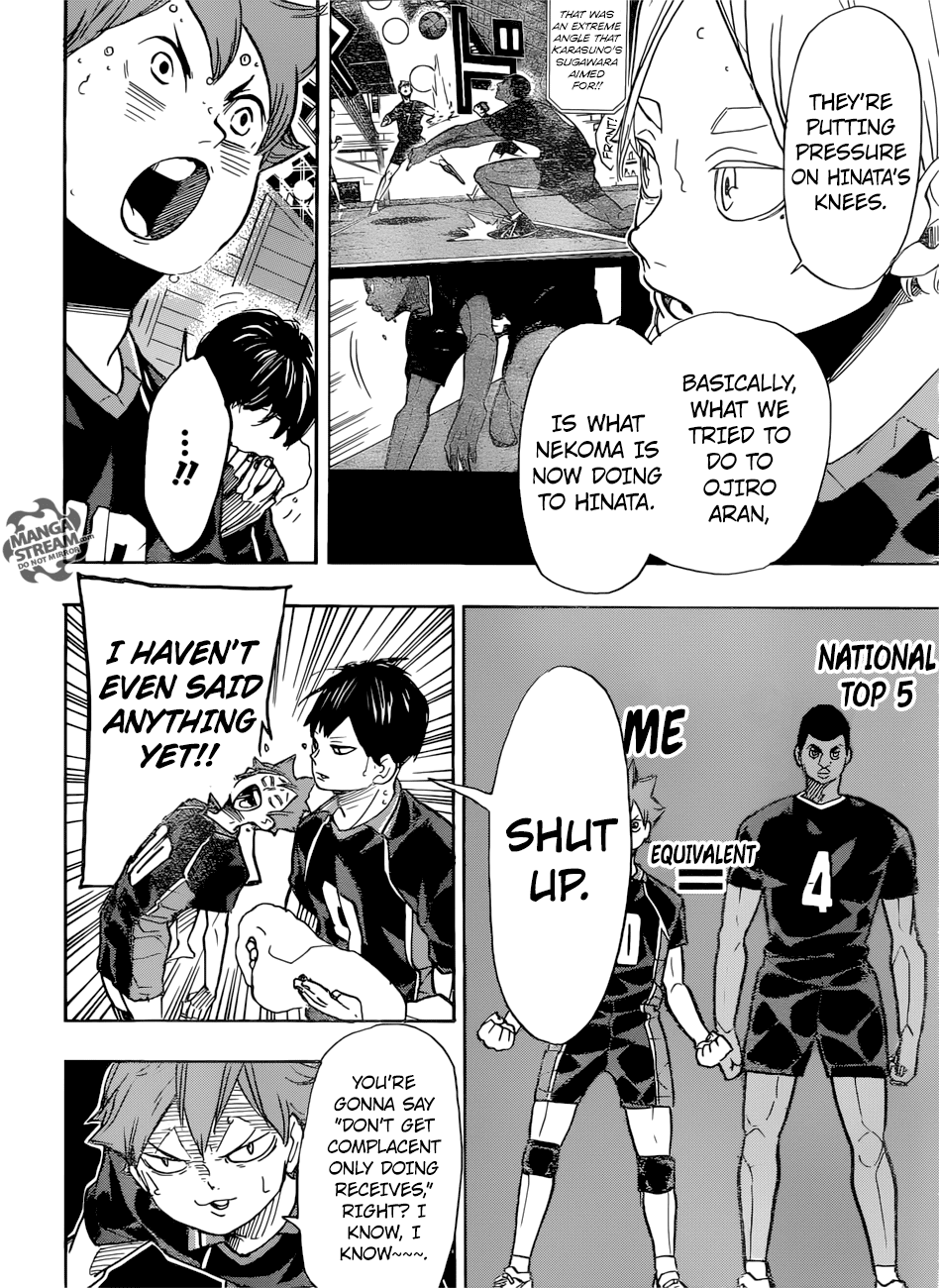 Haikyuu!! - Manga chapter 305 - page 6