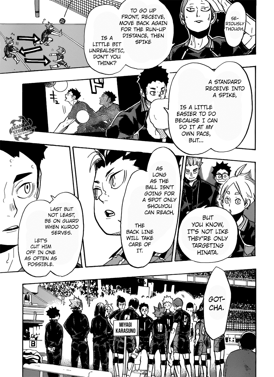 Haikyuu!! - Manga chapter 305 - page 7