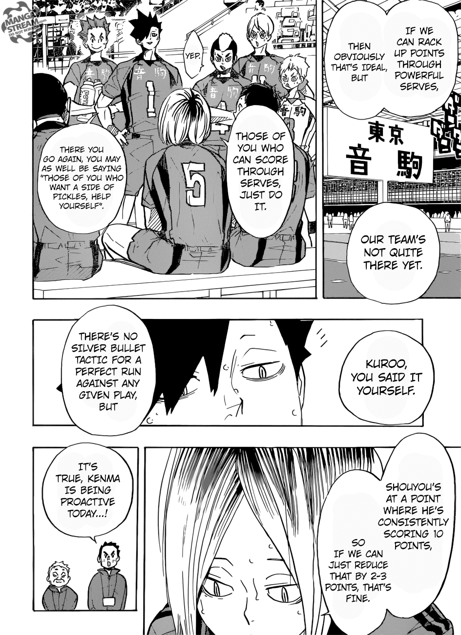 Haikyuu!! - Manga chapter 305 - page 8