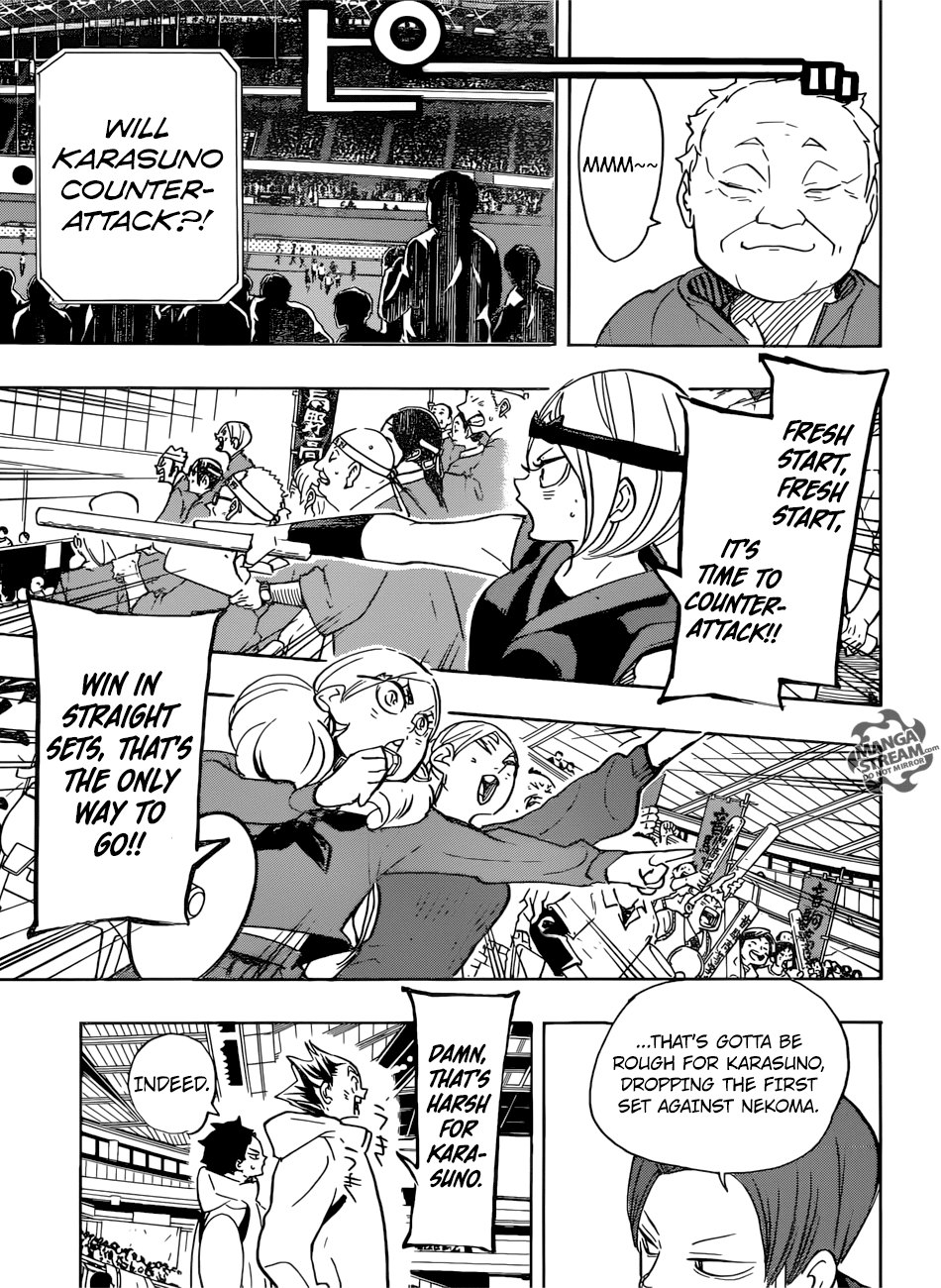 Haikyuu!! - Manga chapter 305 - page 9