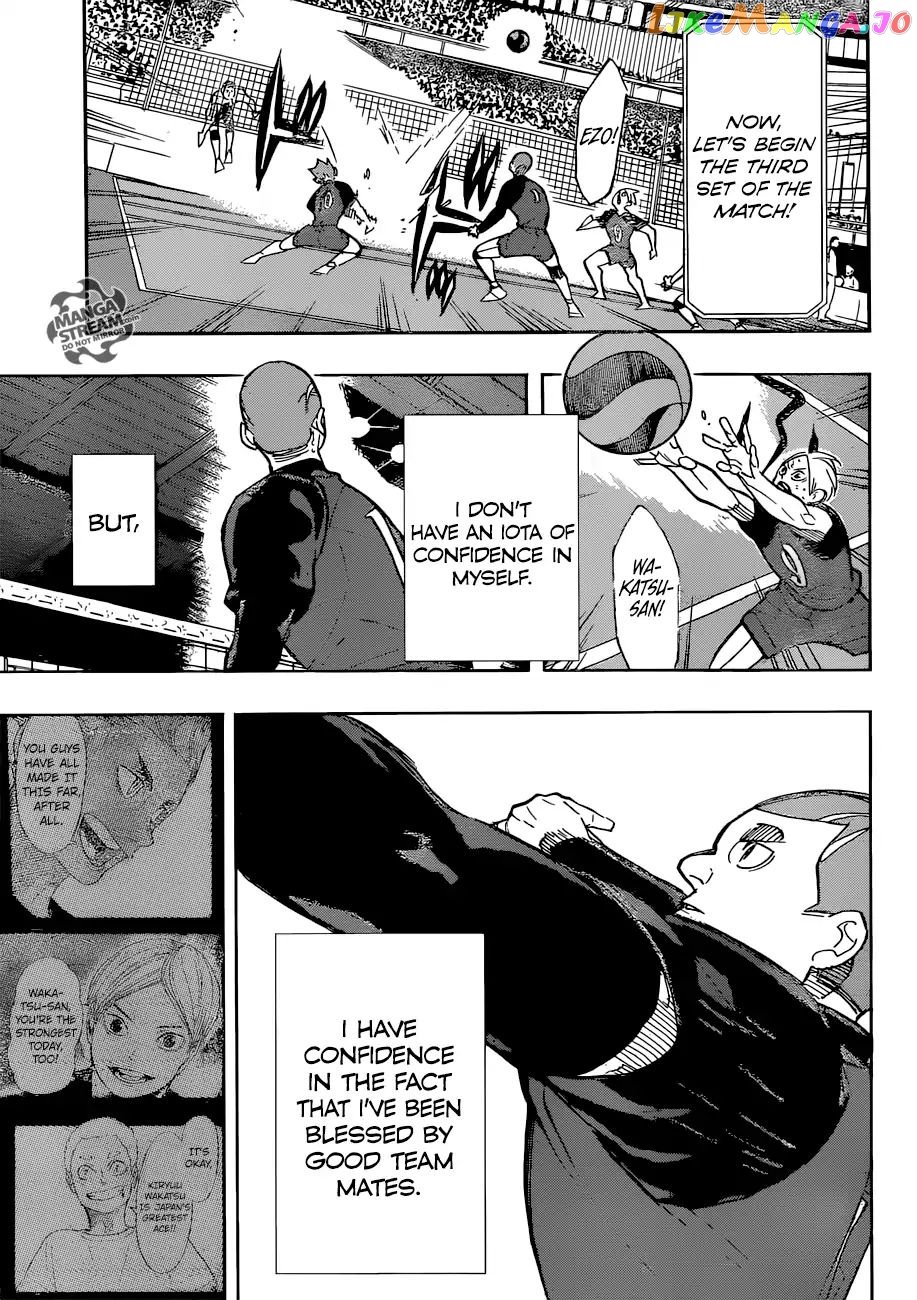 Haikyuu!! - Manga chapter 334 - page 18