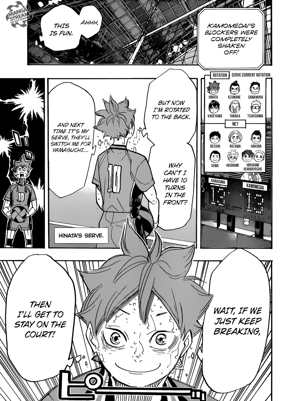 Haikyuu!! chapter 364 - page 3