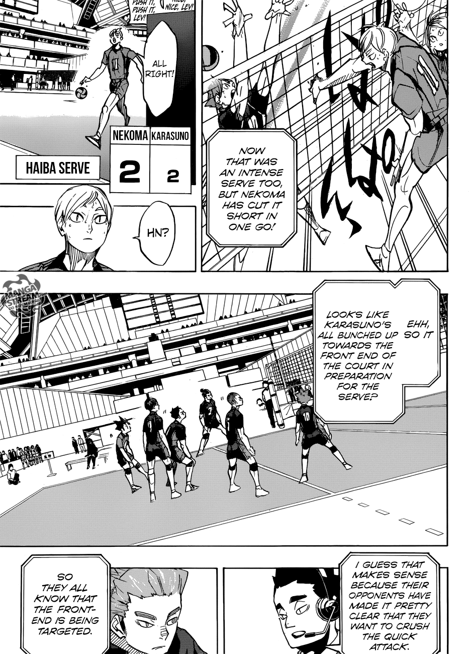 Haikyuu!! - Manga chapter 306 - page 11