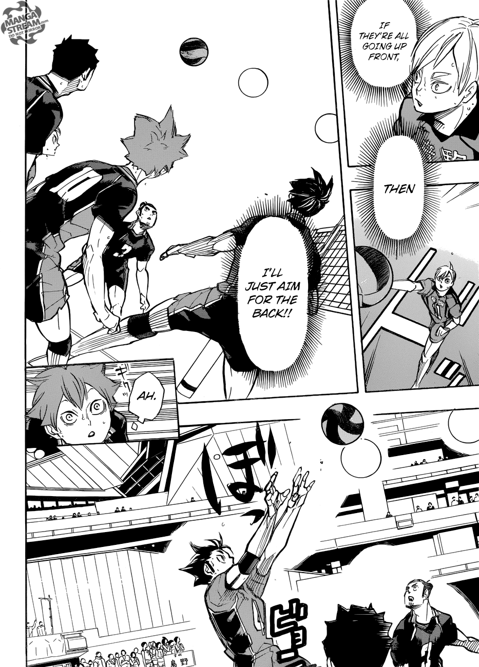 Haikyuu!! - Manga chapter 306 - page 12