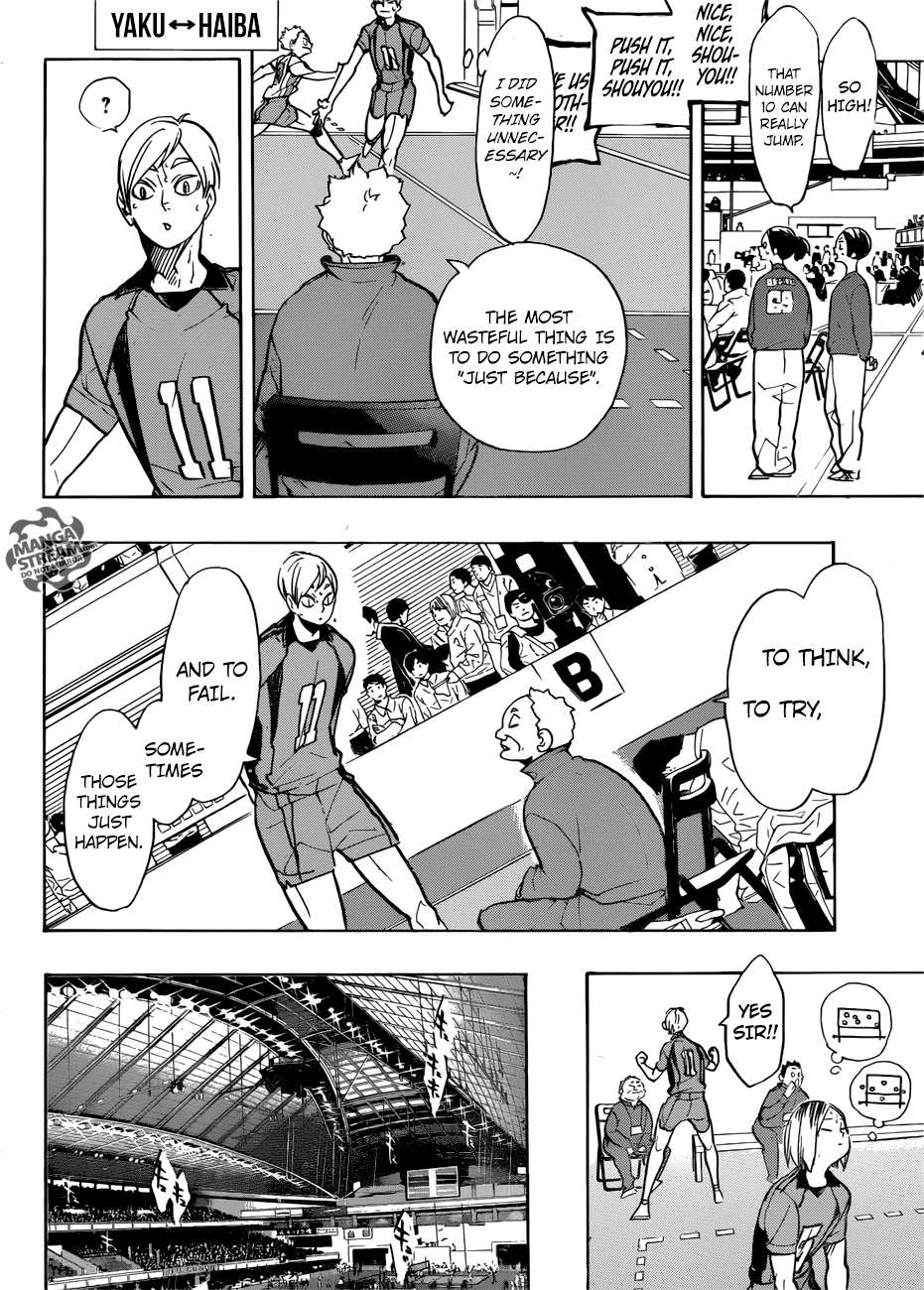 Haikyuu!! - Manga chapter 306 - page 14