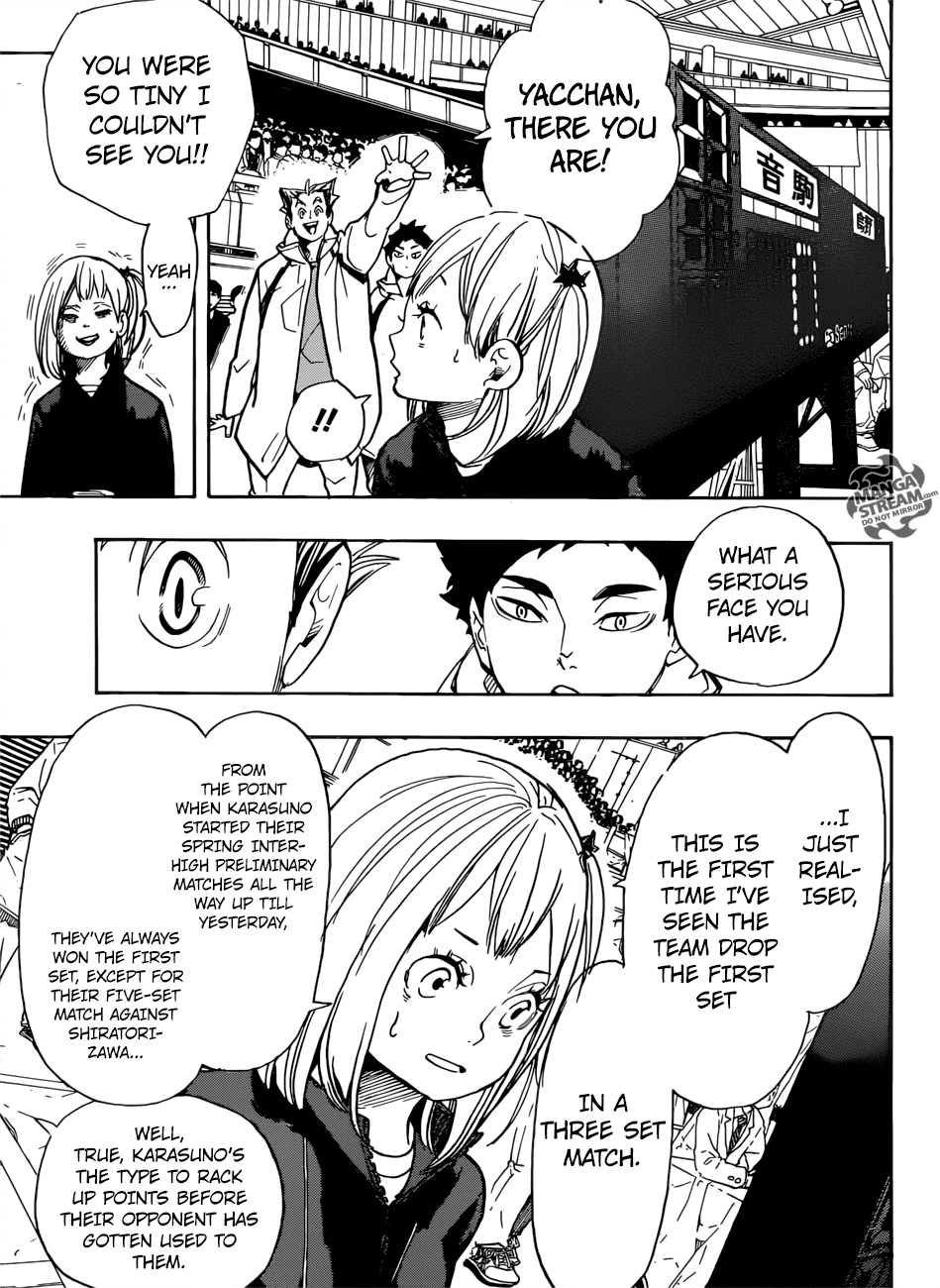 Haikyuu!! - Manga chapter 306 - page 3