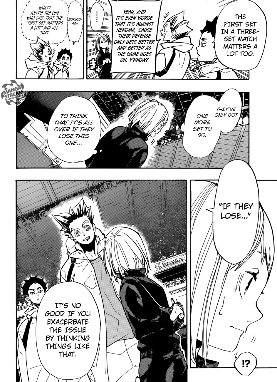 Haikyuu!! - Manga chapter 306 - page 4