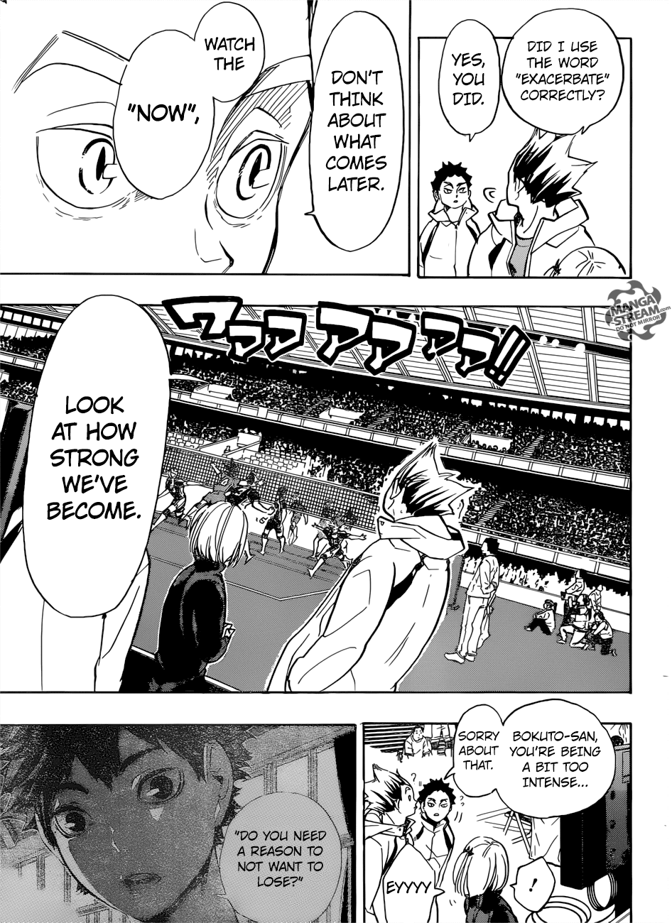 Haikyuu!! - Manga chapter 306 - page 5