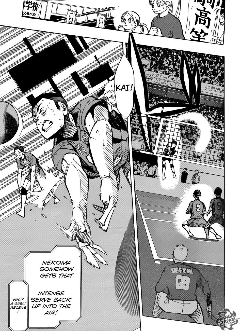 Haikyuu!! - Manga chapter 306 - page 7