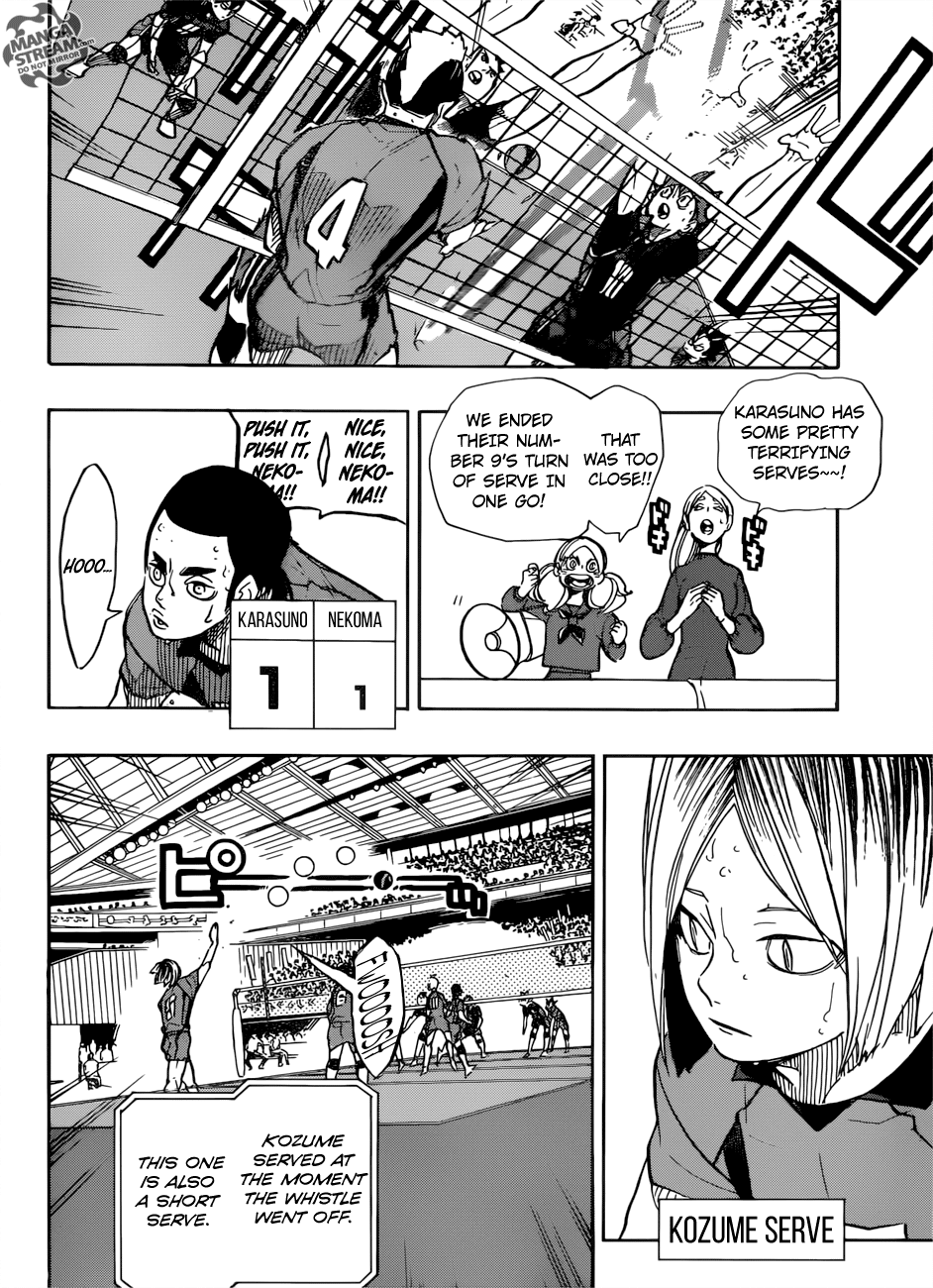 Haikyuu!! - Manga chapter 306 - page 8