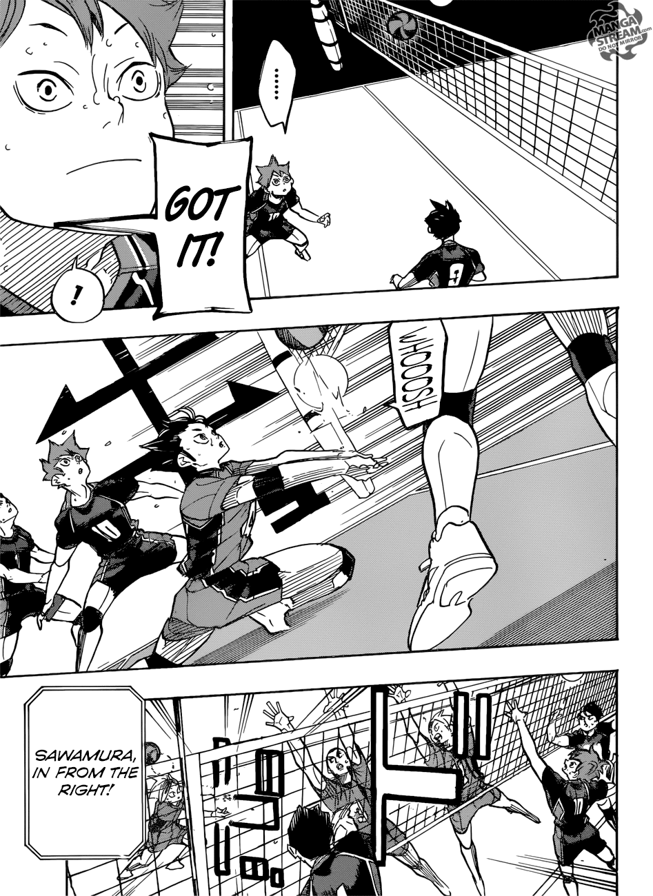 Haikyuu!! - Manga chapter 306 - page 9