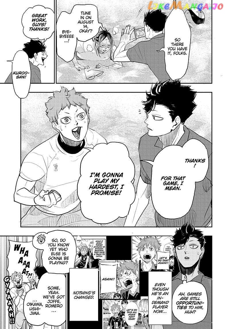 Haikyuu!! - Manga chapter 402.1 - page 9