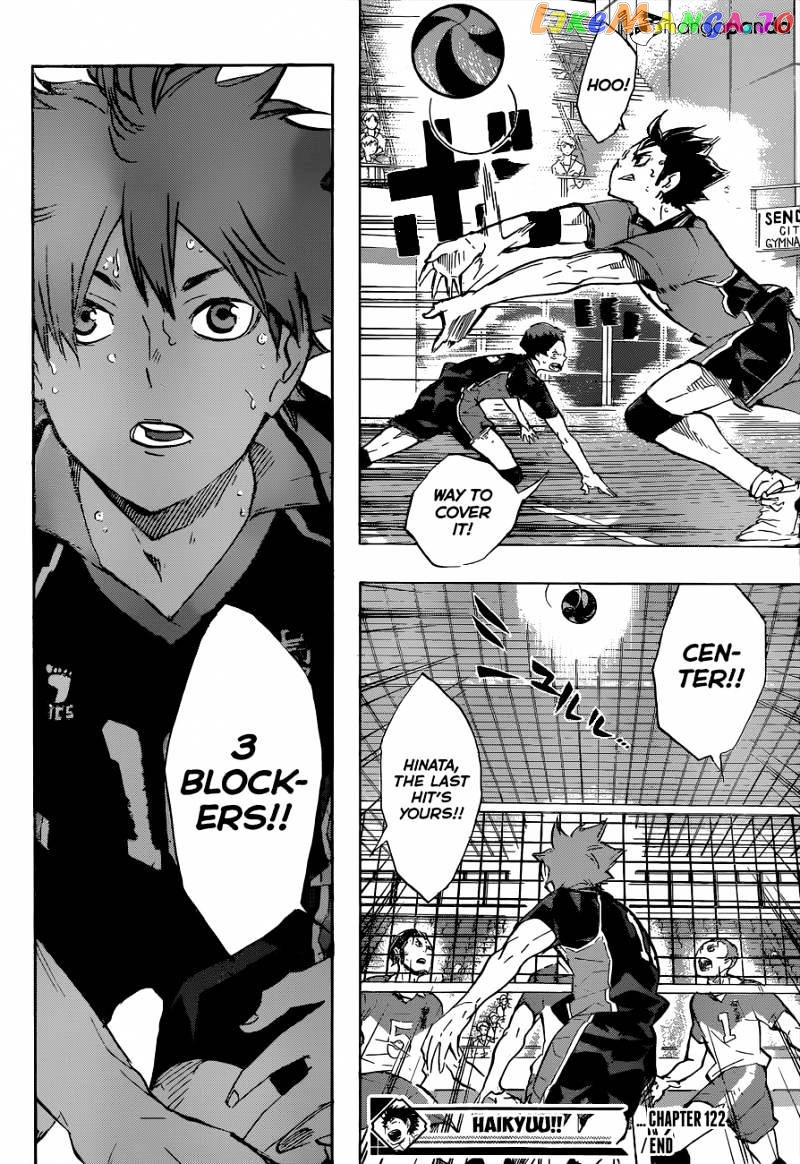 Haikyuu!! chapter 122 - page 18