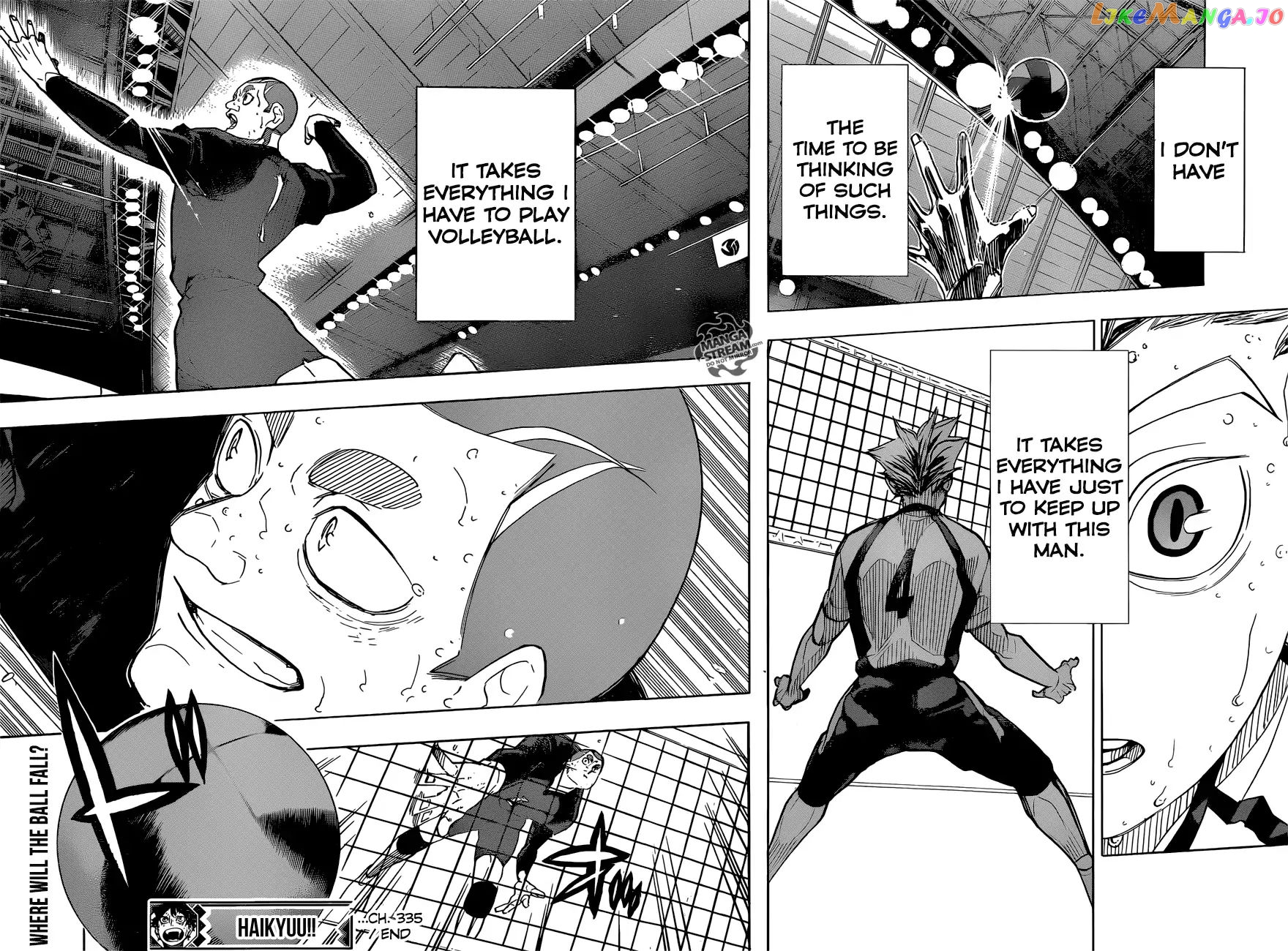 Haikyuu!! chapter 335 - page 19