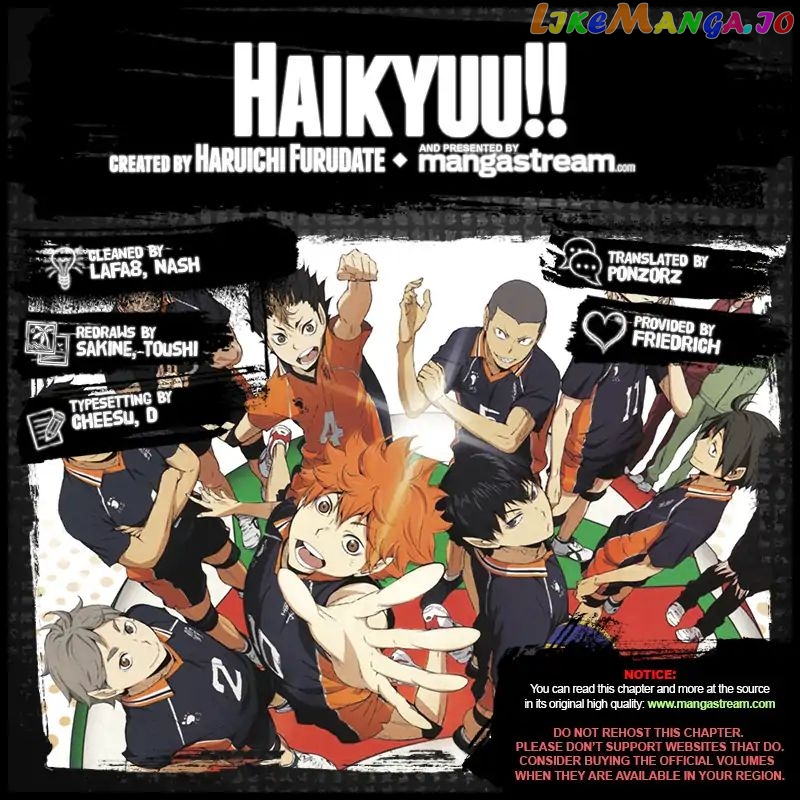 Haikyuu!! chapter 335 - page 2