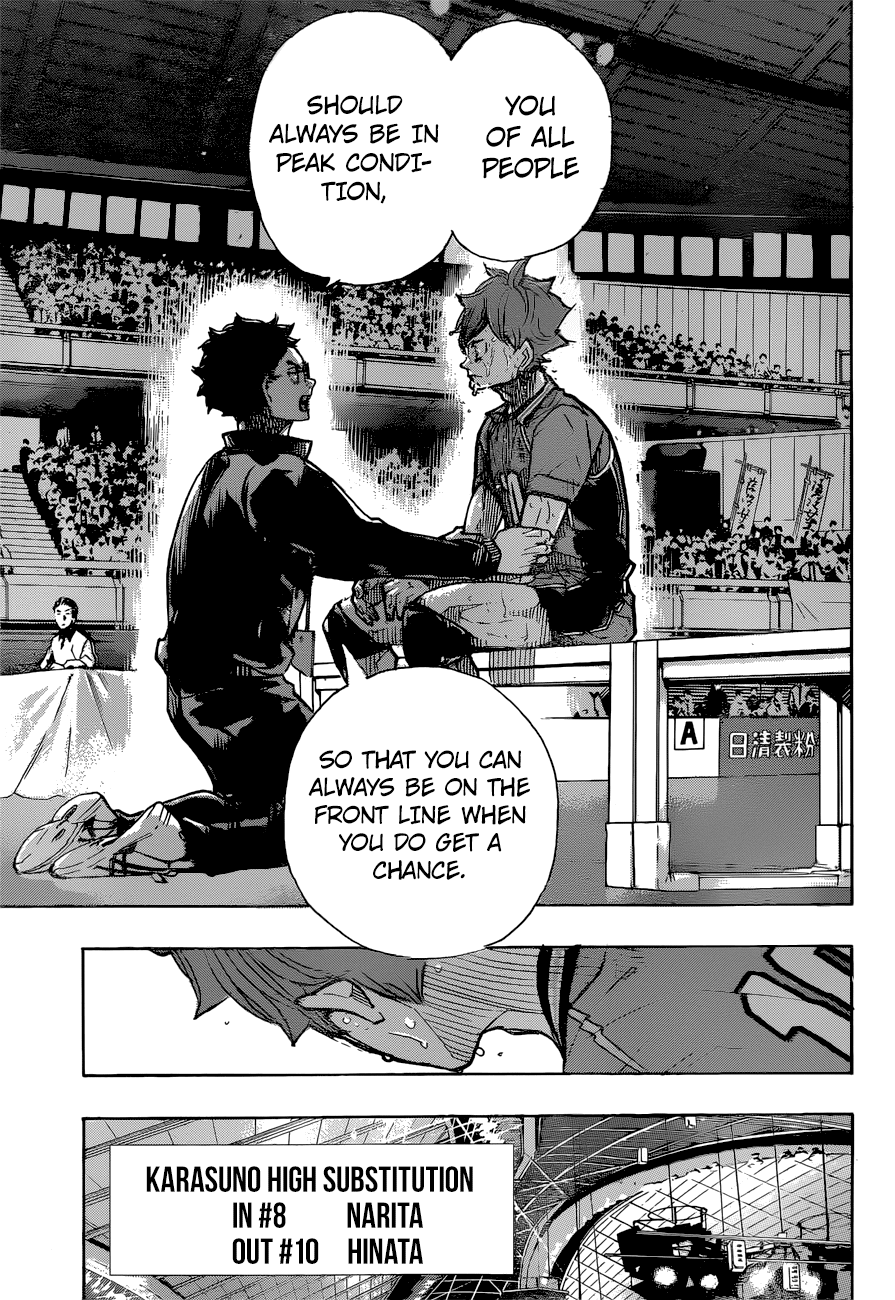 Haikyuu!! - Manga chapter 365 - page 11