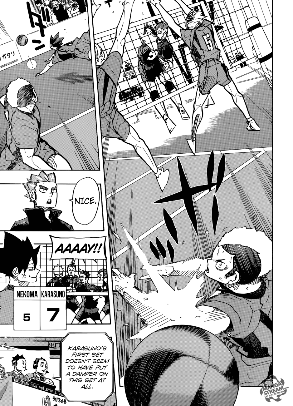 Haikyuu!! - Manga chapter 307 - page 10