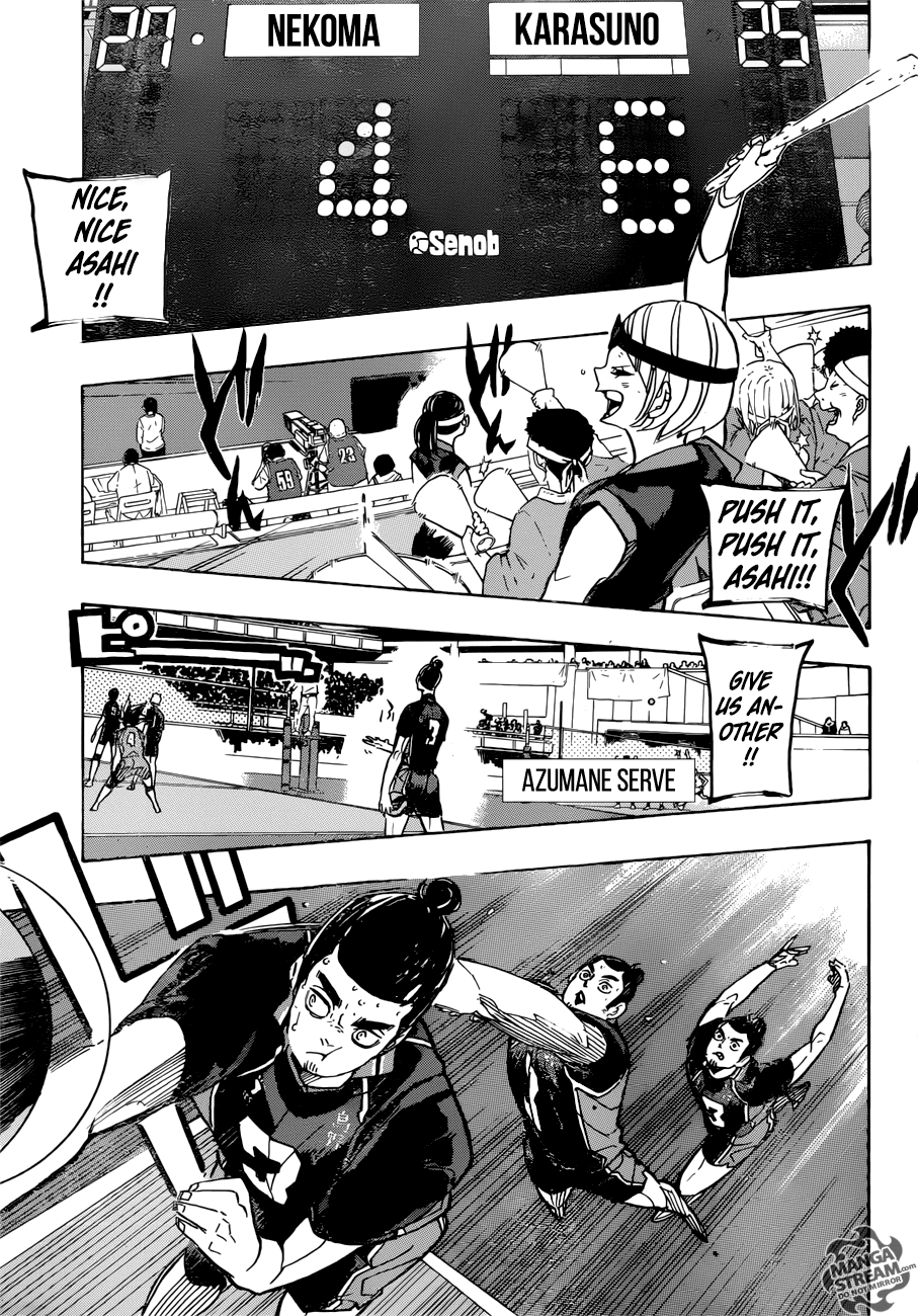 Haikyuu!! - Manga chapter 307 - page 4