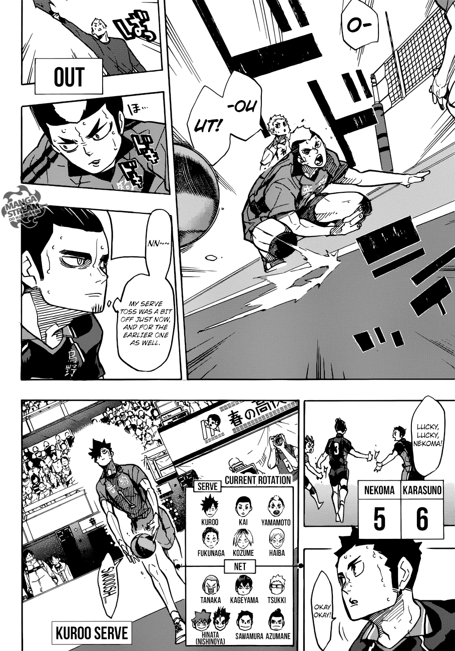 Haikyuu!! - Manga chapter 307 - page 5