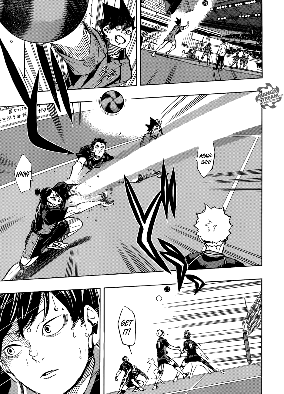 Haikyuu!! - Manga chapter 307 - page 6