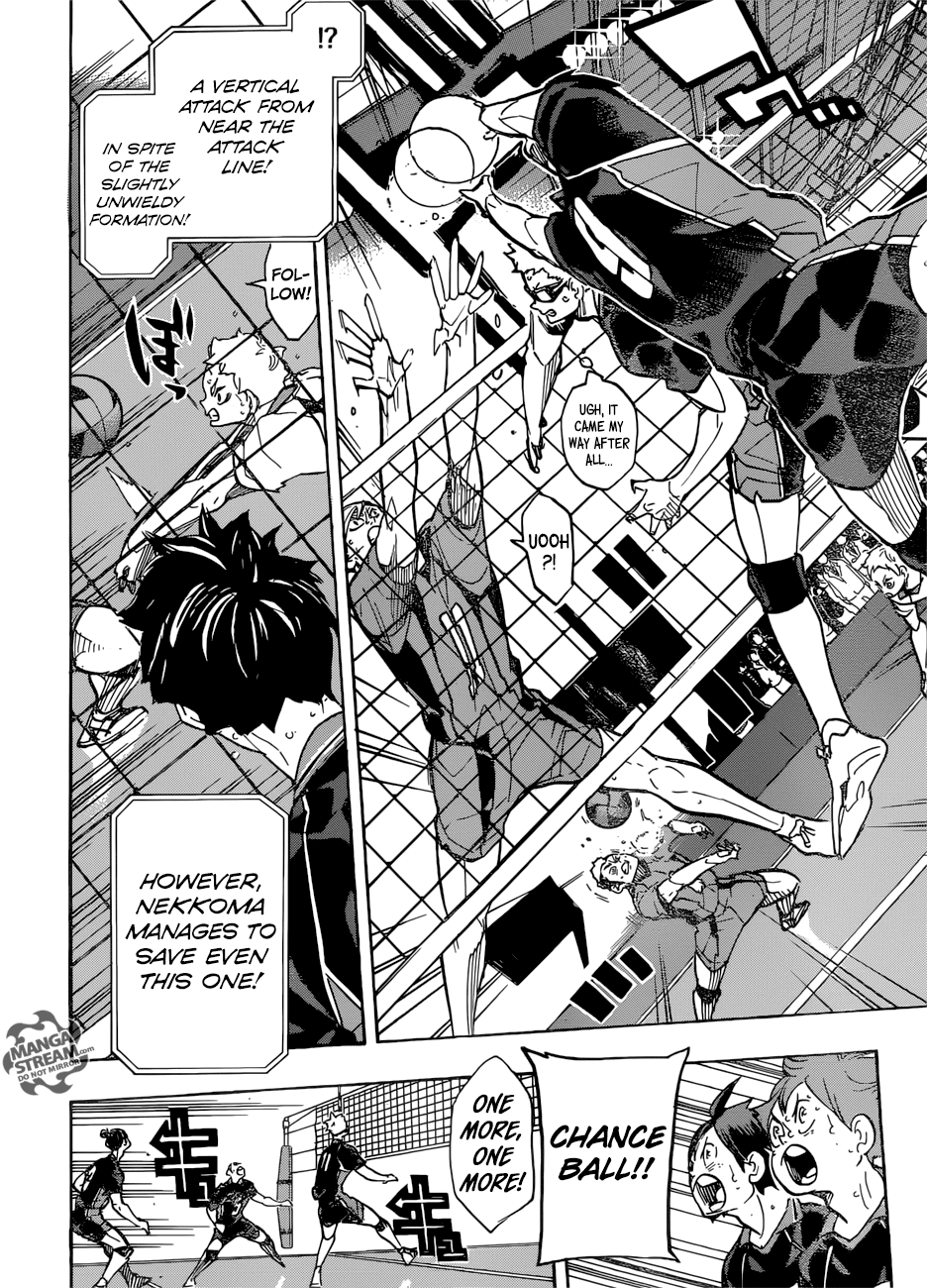 Haikyuu!! - Manga chapter 307 - page 7