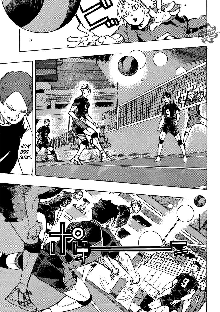 Haikyuu!! - Manga chapter 307 - page 8