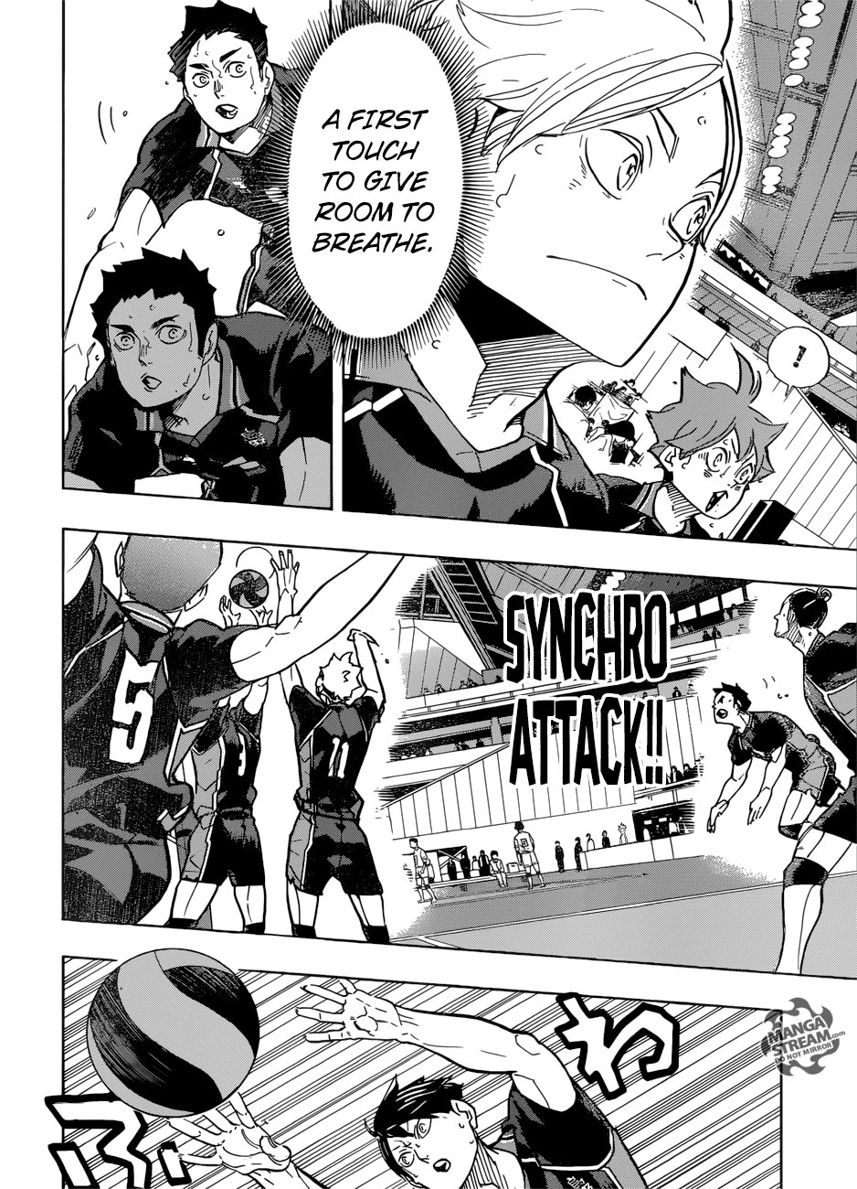 Haikyuu!! - Manga chapter 307 - page 9