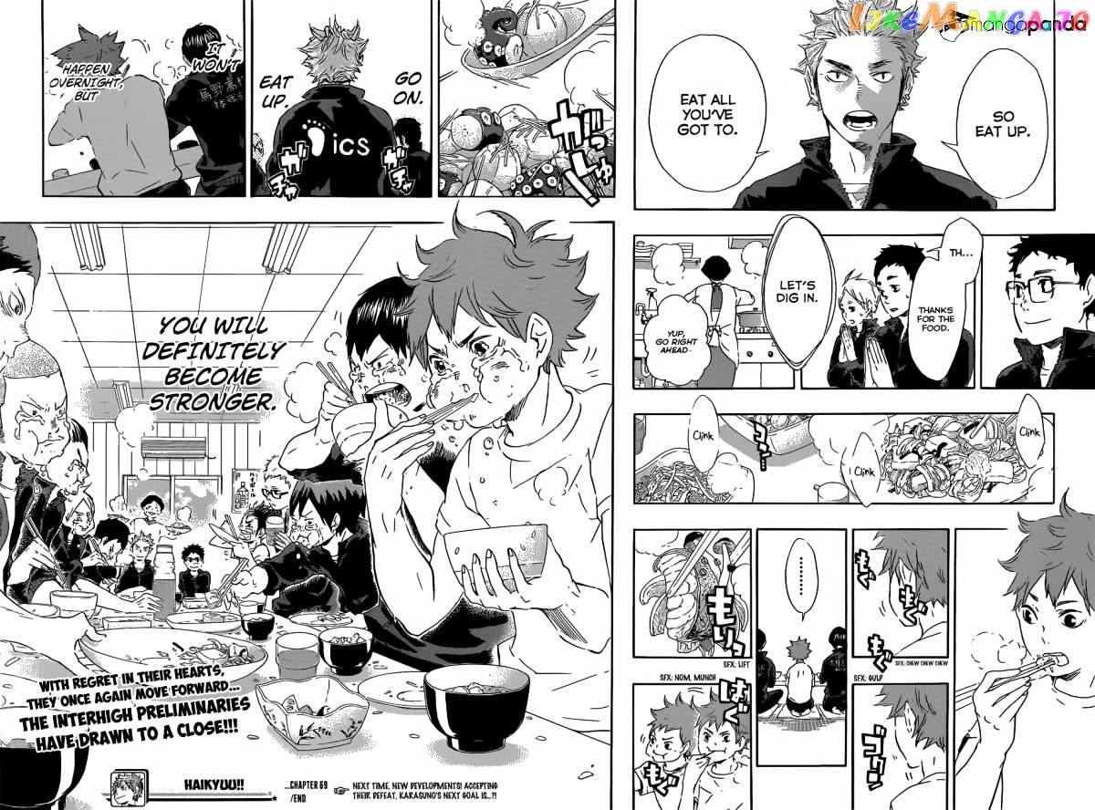 Haikyuu!! chapter 69 - page 18